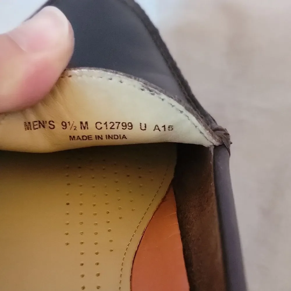 Cole Haan Brown Leather Slip-On Loafers 9.5 M
